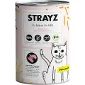 STRAYZ økologisk Cat 6 x 400 g - Økologisk and og økologisk søtpotet