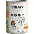 STRAYZ økologisk 6 x 400 g - Økologisk kalkun med økologisk gresskar, økologisk fennikel og økologisk ris