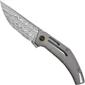 We Knife Speedliner Damasteel, Gray Titanium