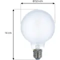 Luumr Smarte E27 dimbare LED-pærer G95 Matt 7W 806lm 2700-6500K