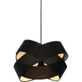 QAZQA Moderne pendellampe sort - Cloth