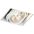 QAZQA Innfelte spotlight hvit GU10 AR70 trimless - Oneon