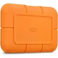 LaCie Rugged SSD USB-C Portable - 4TB - Oransje - Ekstern SSD - Thunderbolt 3