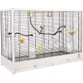 TIAKI fuglebur av tre Robin XXL - L 113,4 x B 53 x H 81,7 cm
