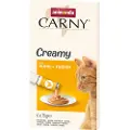 Animonda Carny Adult Creamy - 6 x 15 g med Kylling + Taurin