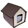 TIAKI oppvarmet kattehus Bola - L 48 x B 42 x H 45 cm