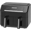Emerio EmerioAirfryer Dobbel 3,6 l + 3,6 l AF-130376.1SvartFrityr- & riskokereFra Homeroom