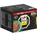 Sheba Multipakke Sheba Varianter skåler 32 x 85 g - Utvalg i saus
