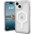 Uag Rugged Case for Apple Iphone 15 [6.1-inch] - Plyo Magsafe Ice/White - Baksidedeksel for mobiltelefon - MagSafe-samsvar - polykarbonat, TPU-ramme - is/hvit sekskant - for Apple iPhone 15
