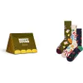 Happy socks Happy Campers Gift Set Half Lange Sokker 3 Par