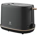 Electrolux Explore 7 E7T1-6BP - Brødrister - 2 skive - 2 Spor - Black Pearl