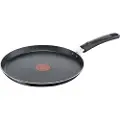 Tefal Simply Clean B5671053, Rund, Crêpepanne, Sort, Titan, Aluminium, 0,7 l