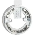 Schneider Electric Sokkel for Intellia (EBI-12) adresserbar via detektornr.brik (incl) u/isolator. Kabelindføring bagfr