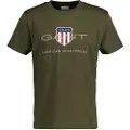 Gant Archive Shield Regular Fit Kortarmet T-skjorte