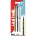 Uni Signo 153 gel roller - guld/sølv/hvid