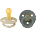 BIBS Smokk Colour 2 PACK Round Latex Vanilla/Pine
