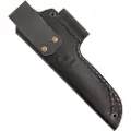 Casström No.10 sheath + firesteel holder slire, musta