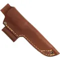 Casström No.10 Sheath + firesteel holder slire, cognac