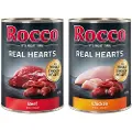 Rocco Økonomipakke: Rocco Real Hearts 24 x 400 g - 2 ulike varianter