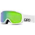 Giro Roam Flash Goggle, Hvit, Menn, Sfærisk linse, Polykarbonat, Hvit, Grønn, Gult