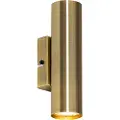 QAZQA Moderne vegglampe bronse 2-lys - Jeana