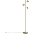 QAZQA Moderne gulvlampe bronse 3-lys - Jeana