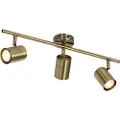 QAZQA Moderne spotlight bronse justerbar 3-lys - Jeana