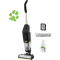 Bissell CrossWave X7 Plus Pet Pro 3400N - Støvsuger - oppreist - uten pose - black/titanium/lime