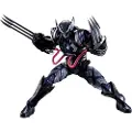 Tamashii Nations Jerv Forundring Tech-on Venom Symbiote-figur 16 Cm