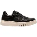 Art unisex. 117771101003_001 Leather Sneakers 1777 Belleville black (45), Flat, Laces, Casual