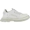 Art unisex. 116501170003_017 Core 1 1650 white leather sneakers -Platform height: 4,5 cm (39), 3 to 5 cm, Laces, Casual