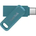 SanDisk Ultra Dual Drive Go - USB-flashstasjon - 256 GB - USB 3.2 Gen 1 / USB-C - navagio-brønn