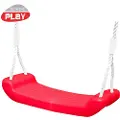 Nordic Play Swing seat w/ rope red