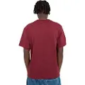 Element Basic Pocket Label T-skjorte rød