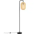QAZQA Oriental Gulvlampe Bambus - Yvonne