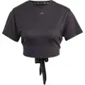 Adidas Yoga St Wrap Kortarmet T-skjorte