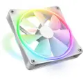 NZXT F120 RGB DUO - White - Kabinettvifte - 120mm - Hvit - 29 dBA