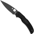 Spyderco Native Chief, Black, Lightweight, Black Blade