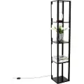 QAZQA Design gulvlampe svart inkl. LED 3-trinns dimmbar - Tianna