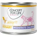 Concept for Life Veterinary Diet Urinary Moderate Calorie kylling - 12 x 200 g
