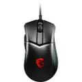 MSI Clutch GM51 - mouse - USB 2.0 - Mus - Optisk - 6 - Svart
