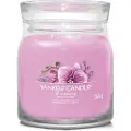 Yankee candle Wild Orchid, Rund, Lilla, Rav, Banan, Bergamot, Hibiskus, Jasmine, Mandarin, Musc Parfyme , menn, Orchide, Palmeblad,..., 50 timer, 1 stykker