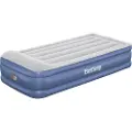 Bestway Tritech Twin Reinforced Enkel Luftmadrass Med Innebygd Pumpe