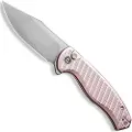 CIVIVI Stormhowl, Milled Light Pink Aluminum, Satin