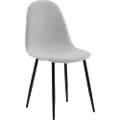 Venture Home Venture HomeSpisestol Polar Stoff, 2-pkGråStolerFra Homeroom