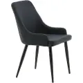 Venture Home Venture HomeSpisestol Pia Stoff, 2-pkSvartStolerFra Homeroom