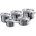 Le Creuset 3ply Kasserolle Sett 5 Enheter