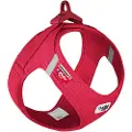 Curli Vest sele Clasp Air-Mesh Red XS