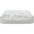 Trixie Harvey pude 100x70 cm, Hvid/Sort