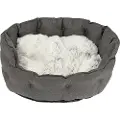 Dogman Classy Memory Foam Hundbädd Grå Xl 84cm